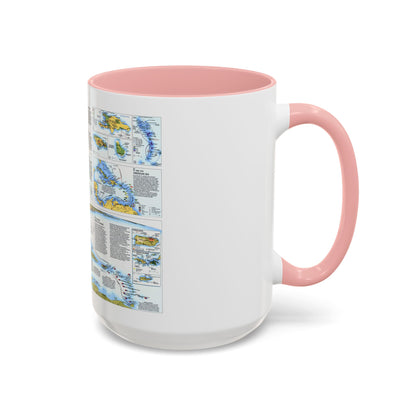 West Indies 2 (1987) (Map) Accent Coffee Mug