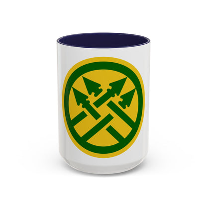 220th Military Police Brigade 2 (U.S. Army) Accent Coffee Mug