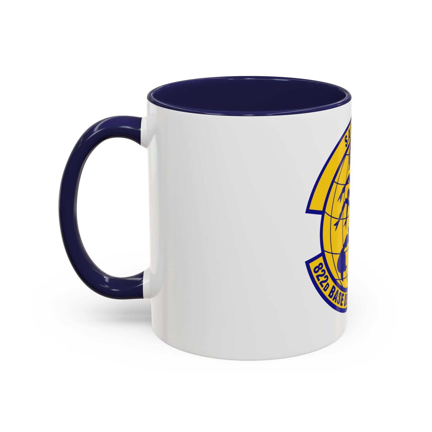 822 Base Defense Squadron ACC (U.S. Air Force) Accent Coffee Mug