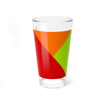 Flag of Fuuka (Japan) Pint Glass 16oz