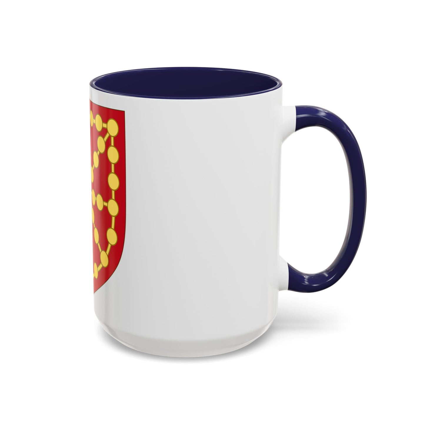 Royal Coat of Arms of Navarre (1285-1328) - Accent Coffee Mug