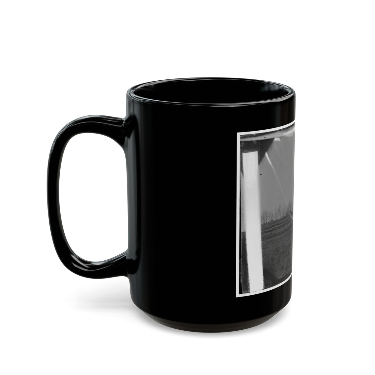 Brandy Station, Virginia. View Of The Camp Of The 50th New York Engineers From The Northwest (U.S. Civil War) Black Coffee Mug