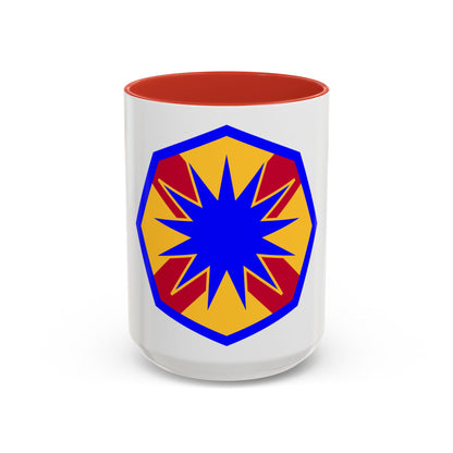 13th Sustainment Command Expeditionary (U.S. Army) Accent Coffee Mug