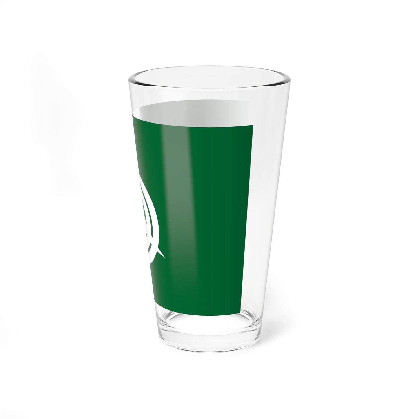 Flag of Misato Saitama town (Japan) Pint Glass 16oz