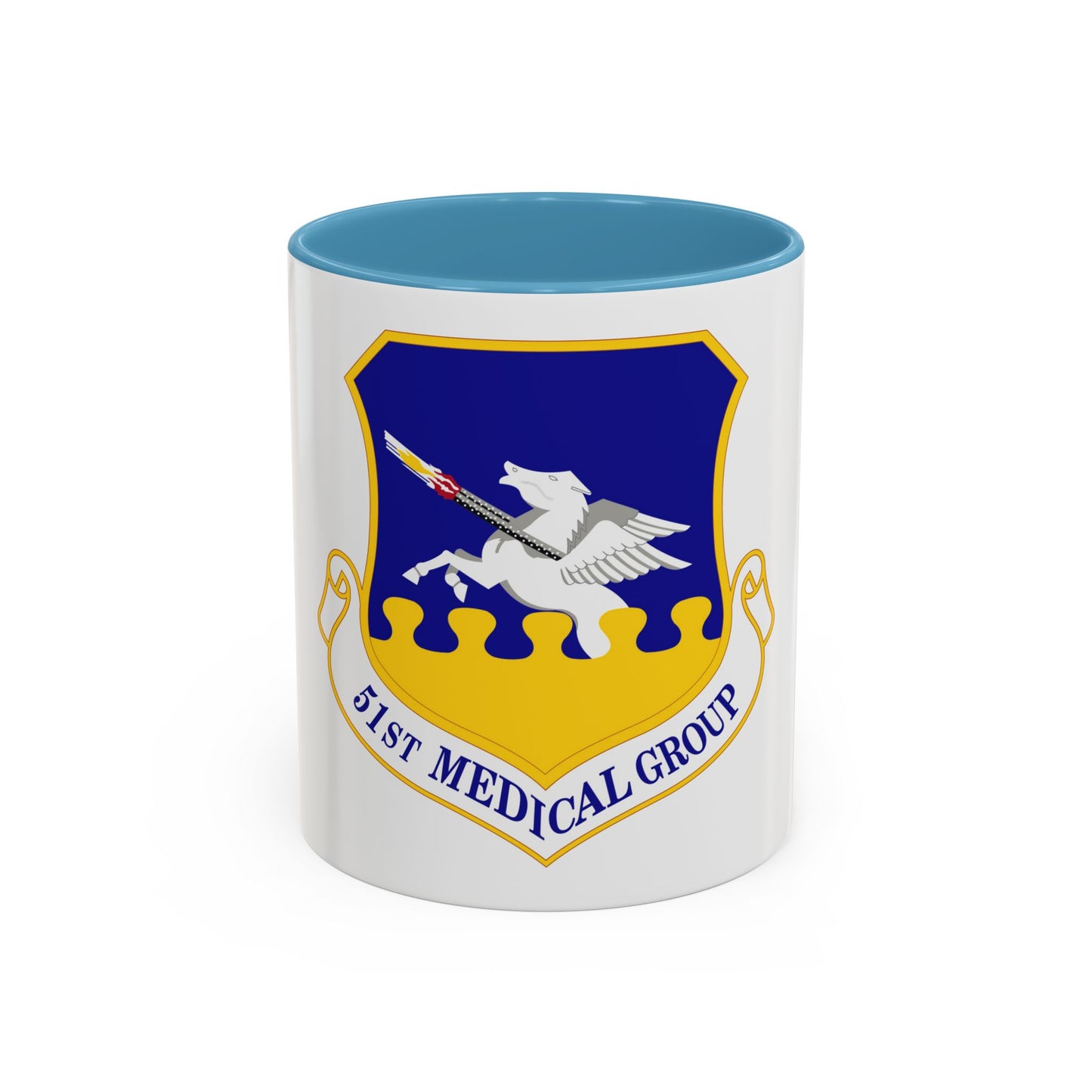 51st Medical Group (U.S. Air Force) Accent Coffee Mug