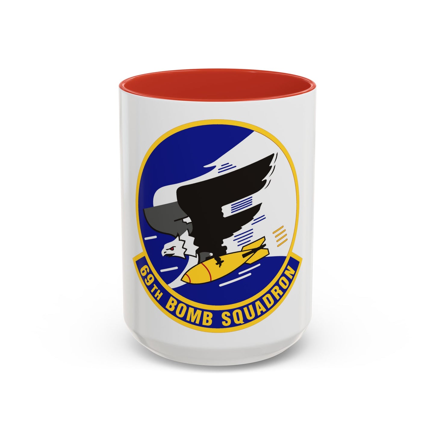 69th Bomb Squadron (U.S. Air Force) Accent Coffee Mug