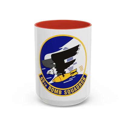 69th Bomb Squadron (U.S. Air Force) Accent Coffee Mug