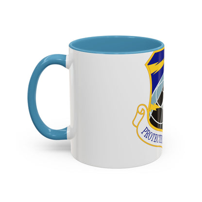 Protected SATCOM Group (U.S. Air Force) Accent Coffee Mug