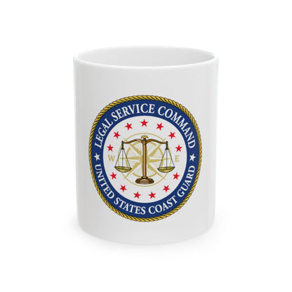 USCG Legal Service Command (U.S. Coast Guard) White Coffee Mug