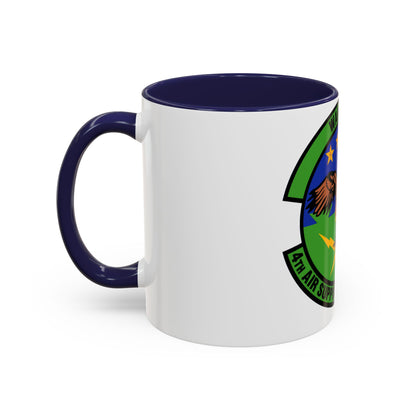 4 Air Support Operations Sq USAFE (U.S. Air Force) Accent Coffee Mug