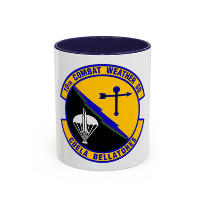 10 Combat Weather Squadron AFSOC (U.S. Air Force) Accent Coffee Mug