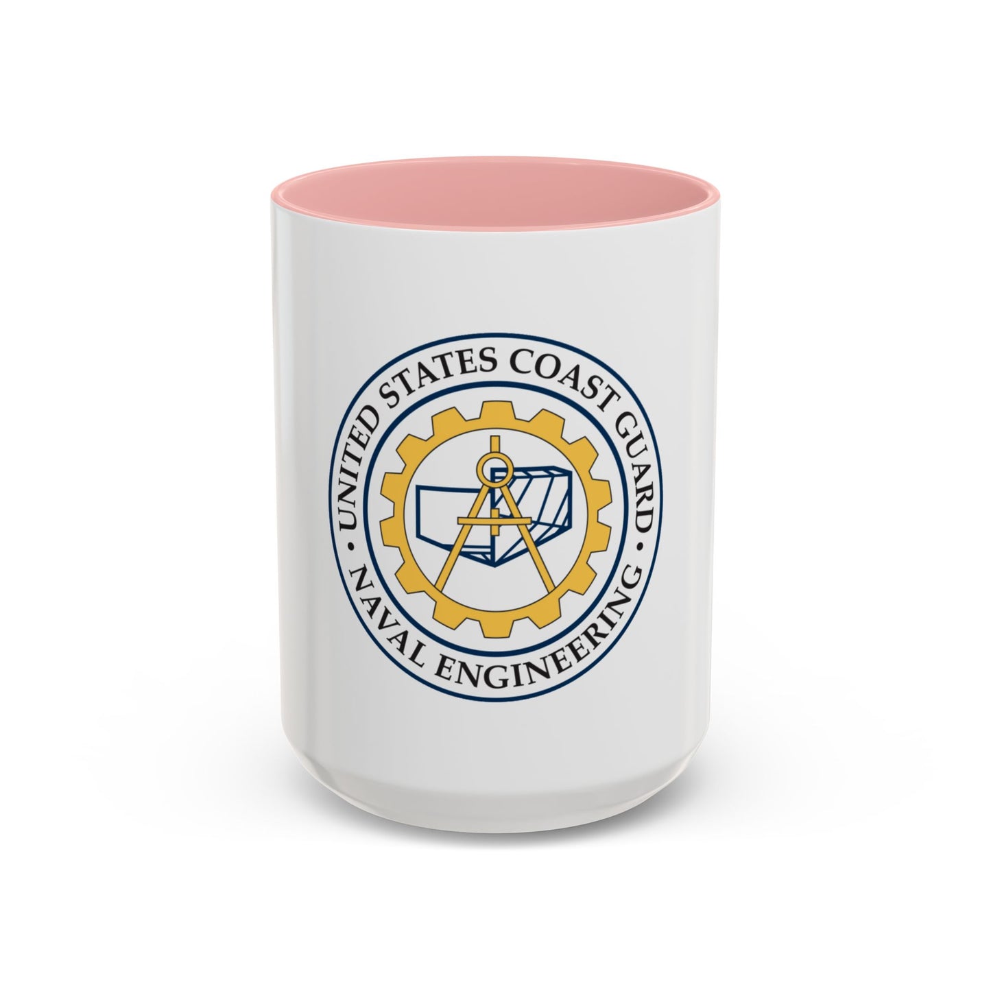 USCG Naval Engineering (U.S. Coast Guard) Accent Coffee Mug