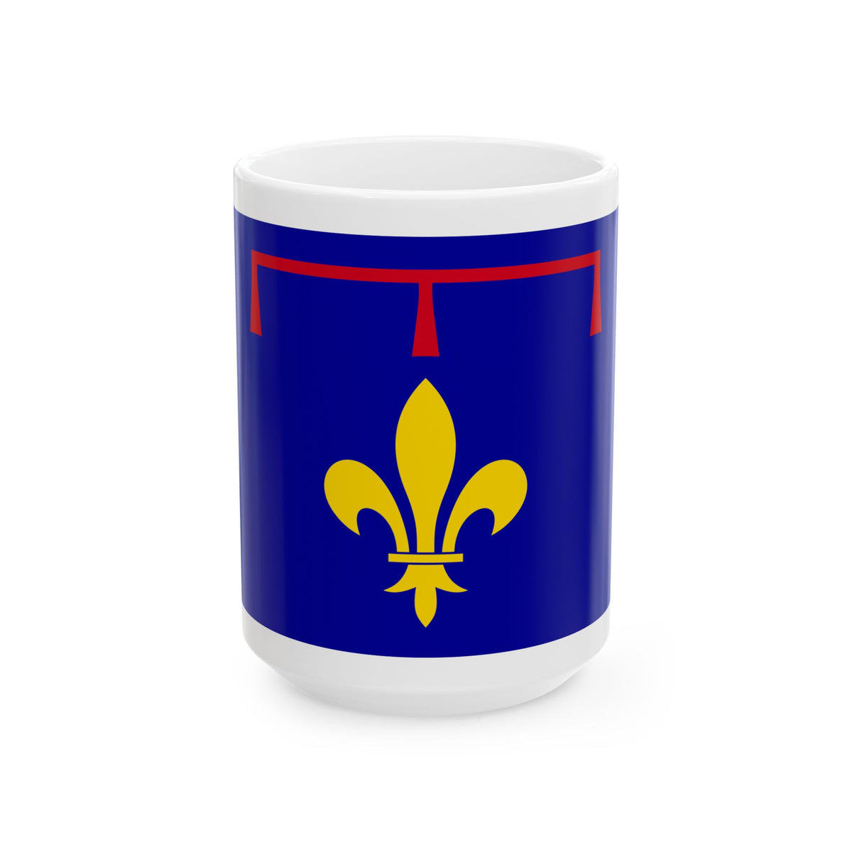Drapeau de Provence  moderne  (Belgium) White Coffee Mug