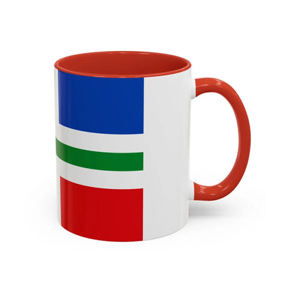 Flag of Groningen Netherlands - Accent Coffee Mug-Go Mug Yourself