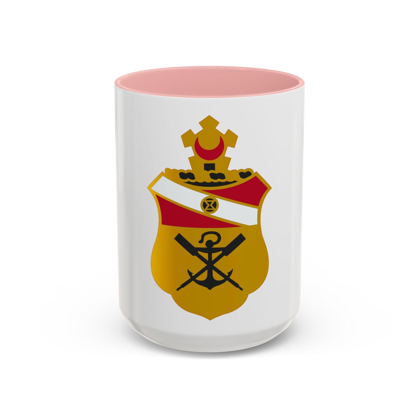 21 Engineer Battalion (U.S. Army) Accent Coffee Mug