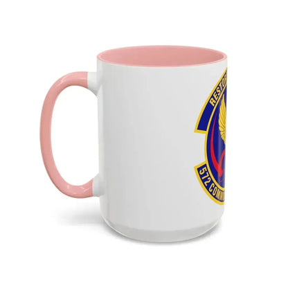572d Commodities Maintenance Squadron (U.S. Air Force) Accent Coffee Mug - Go Mug Yourself