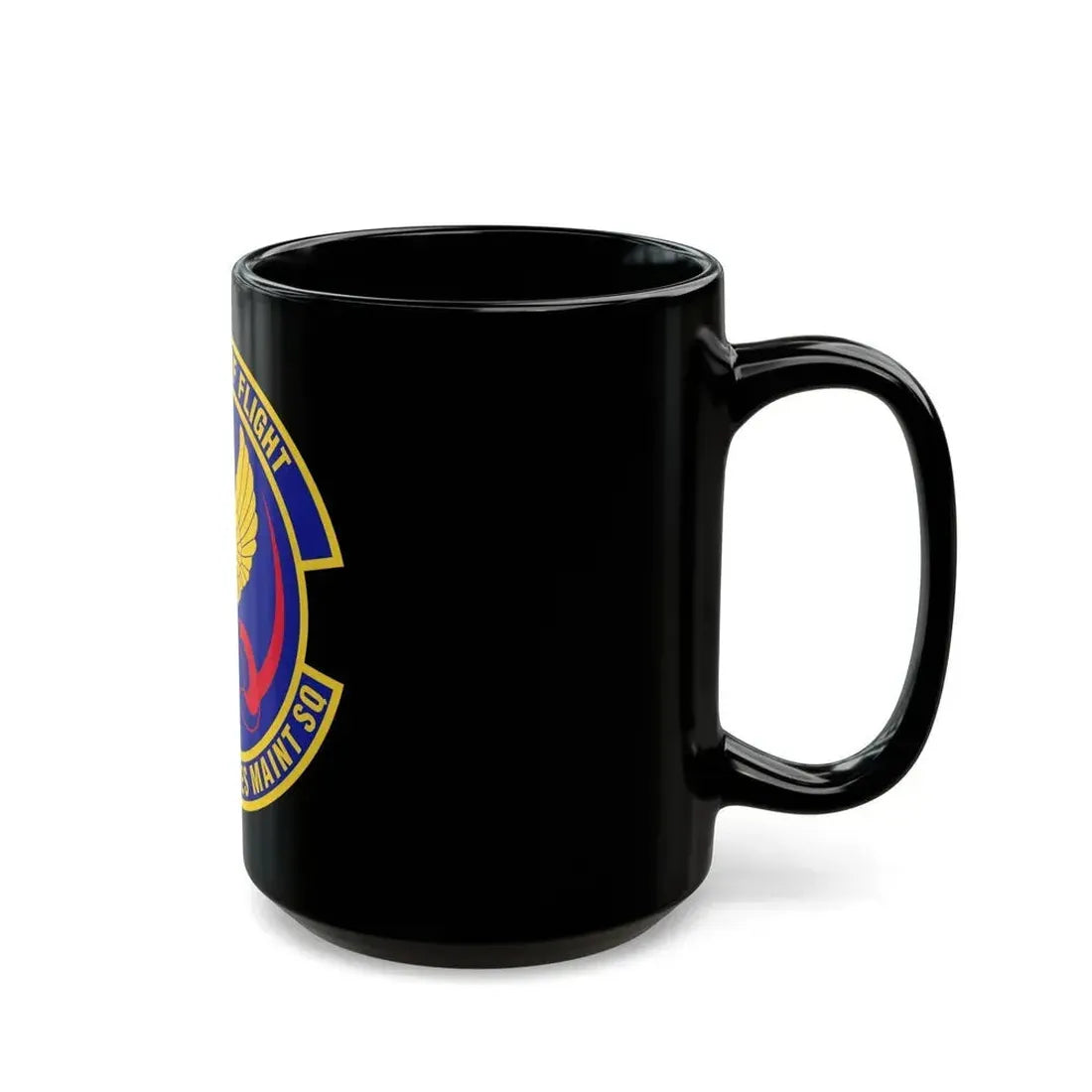 572d Commodities Maintenance Squadron (U.S. Air Force) Black Coffee Mug - Go Mug Yourself