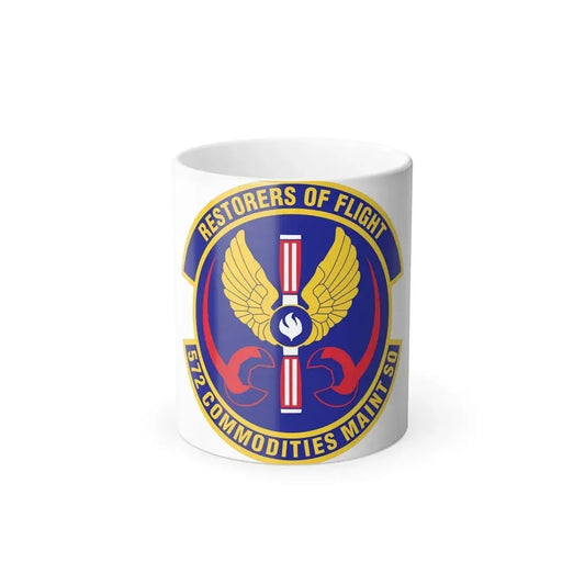 572d Commodities Maintenance Squadron (U.S. Air Force) Color Changing Coffee Mug 11oz - Go Mug Yourself