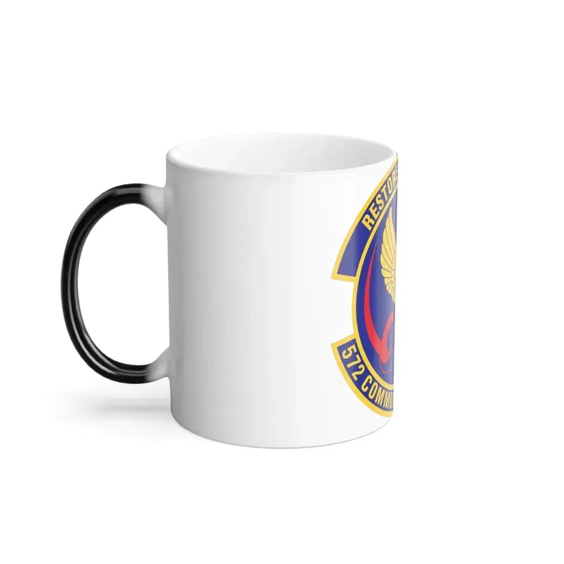572d Commodities Maintenance Squadron (U.S. Air Force) Color Changing Coffee Mug - Go Mug Yourself