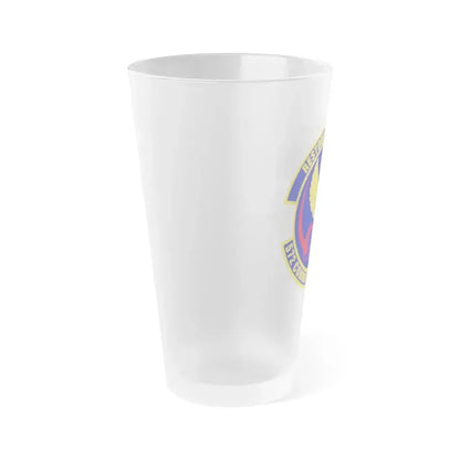 572d Commodities Maintenance Squadron (U.S. Air Force) Frosted Pint Glass 16oz - Go Mug Yourself