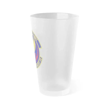 572d Commodities Maintenance Squadron (U.S. Air Force) Frosted Pint Glass 16oz - Go Mug Yourself