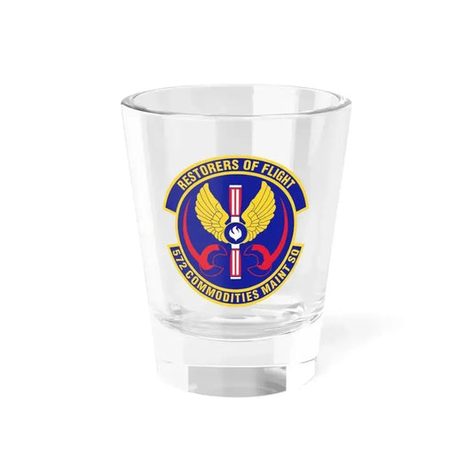 572d Commodities Maintenance Squadron (U.S. Air Force) Shot Glass 1.5oz 1.5oz - Go Mug Yourself
