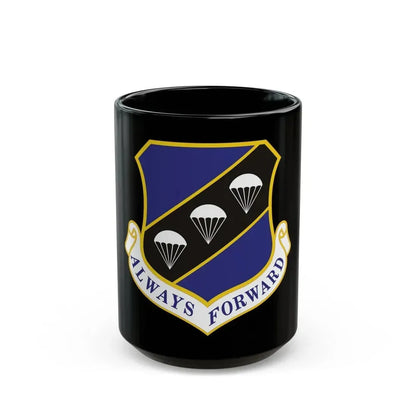 572d Contingency Response Group (U.S. Air Force) Black Coffee Mug 15oz - Go Mug Yourself