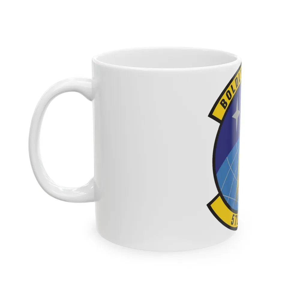 572d Global Mobility Readiness Squadron (U.S. Air Force) White Coffee Mug-Go Mug Yourself