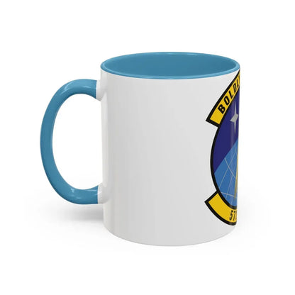 572d Global Mobility Readiness Squadron (U.S. Air Force) Accent Coffee Mug - Go Mug Yourself