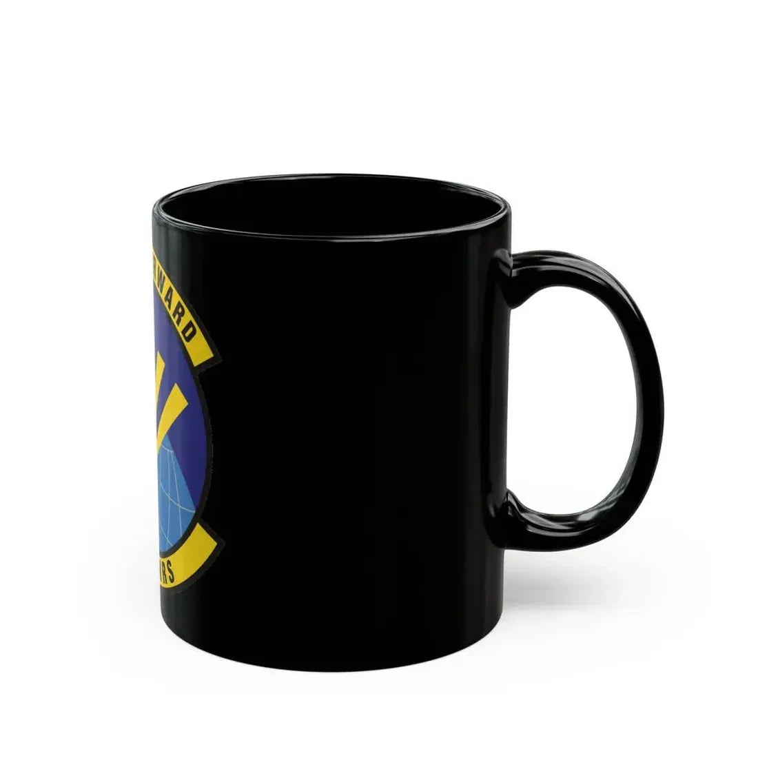 572d Global Mobility Readiness Squadron (U.S. Air Force) Black Coffee Mug - Go Mug Yourself