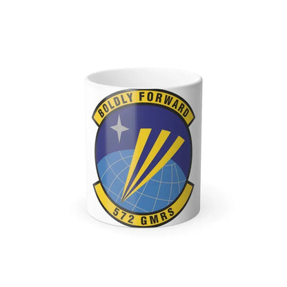 572d Global Mobility Readiness Squadron (U.S. Air Force) Color Changing Coffee Mug 11oz - Go Mug Yourself