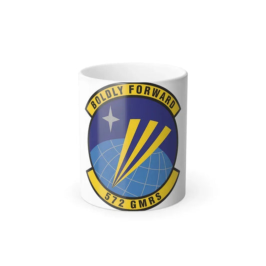 572d Global Mobility Readiness Squadron (U.S. Air Force) Color Changing Coffee Mug 11oz - Go Mug Yourself
