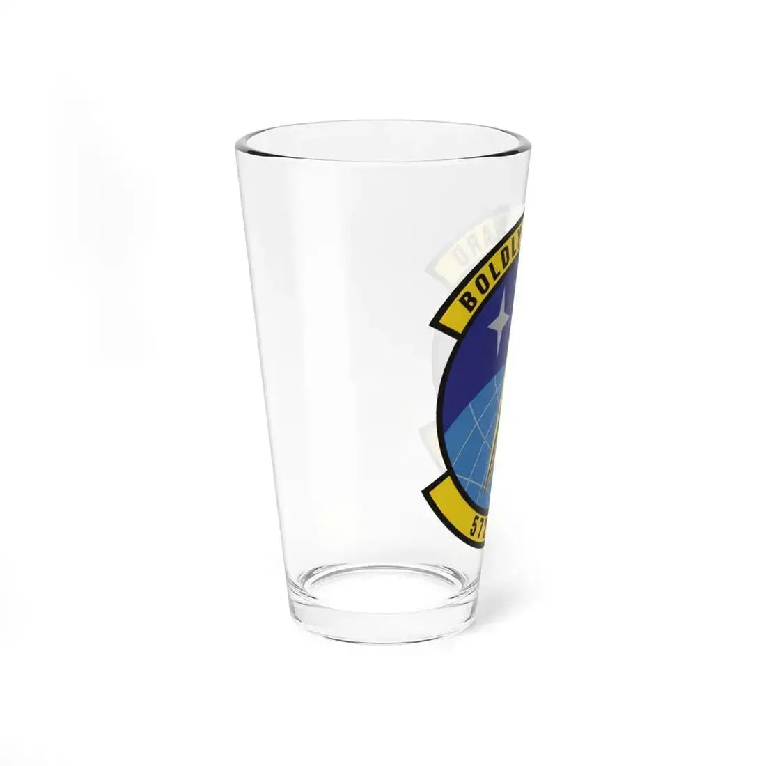 572d Global Mobility Readiness Squadron (U.S. Air Force) Pint Glass 16oz - Go Mug Yourself
