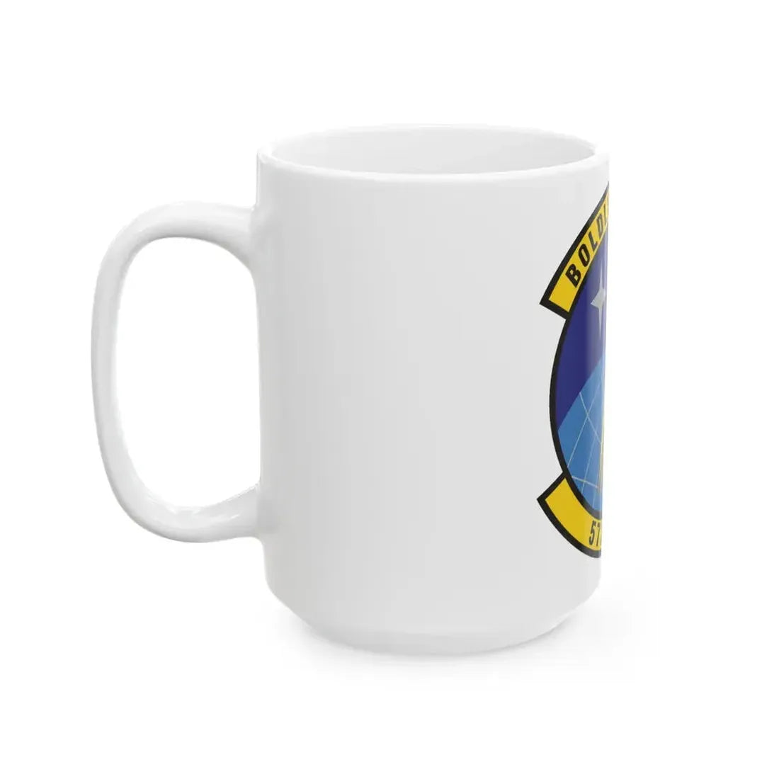 572d Global Mobility Readiness Squadron (U.S. Air Force) White Coffee Mug - Go Mug Yourself