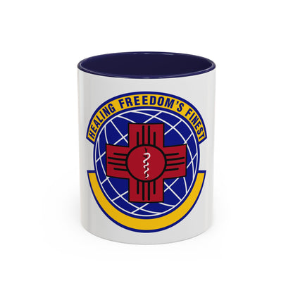 377 Healthcare Operations Squadron AFGSC (U.S. Air Force) Accent Coffee Mug