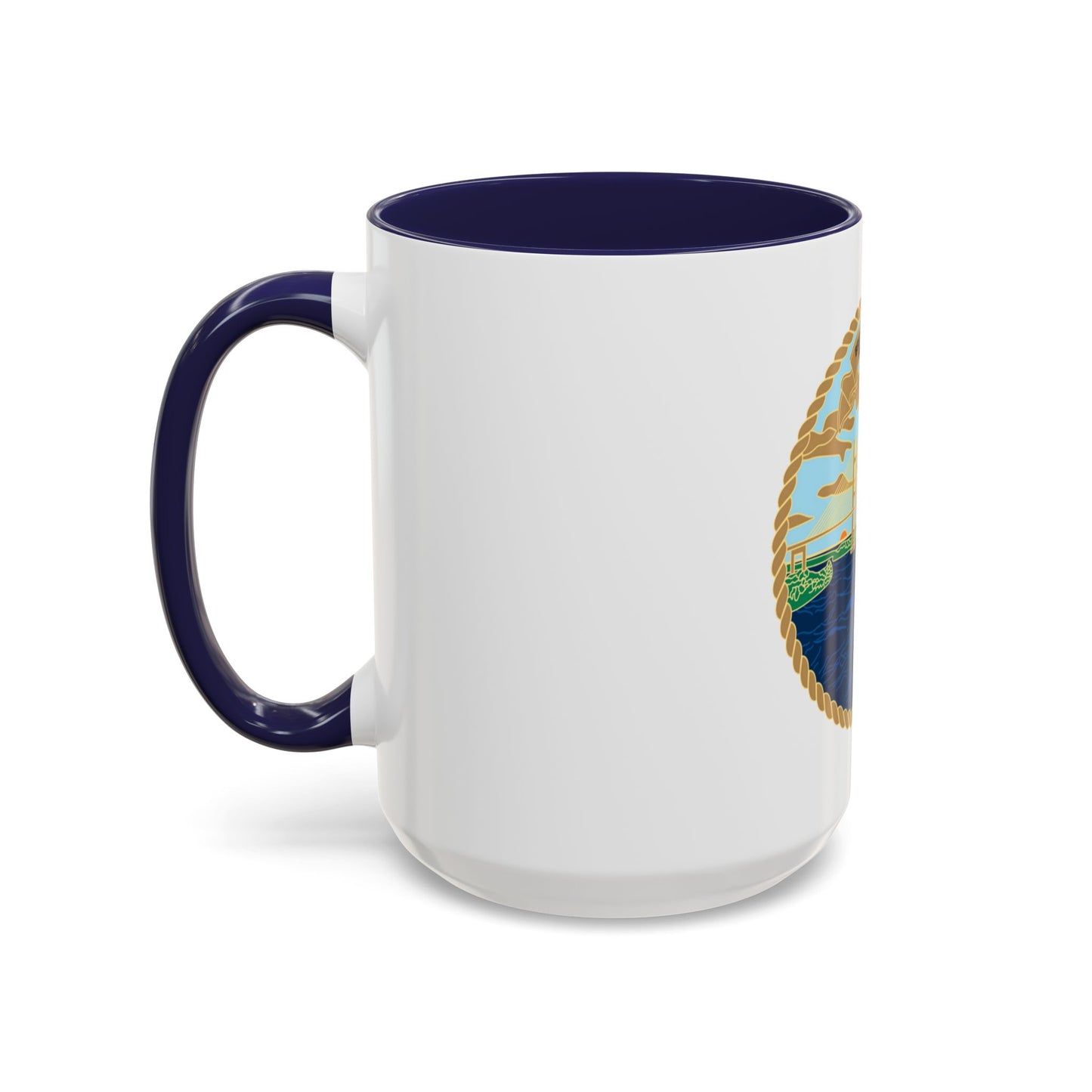 USCG Sector Jacksonville Bridge (U.S. Coast Guard) Accent Coffee Mug