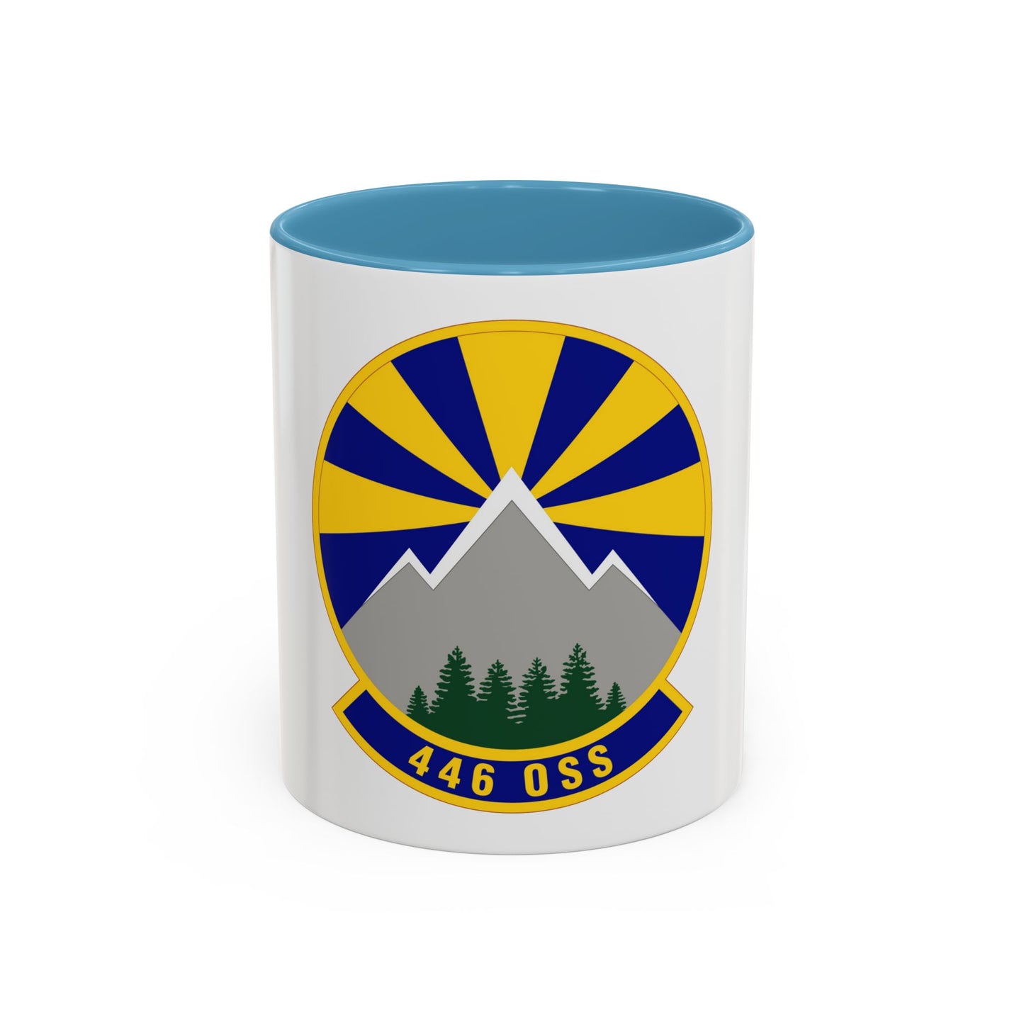 446 Operations Support Squadron (U.S. Air Force) Accent Coffee Mug