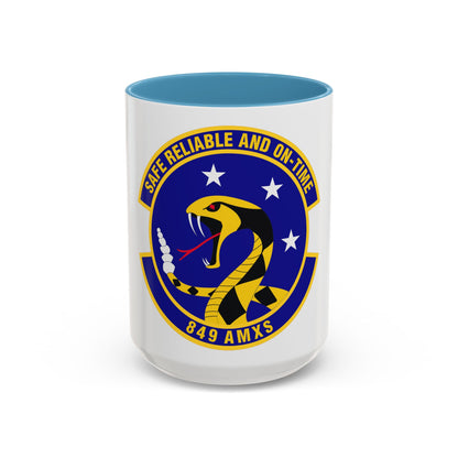 849 Aircraft Maintenance SquadronACC (U.S. Air Force) Accent Coffee Mug