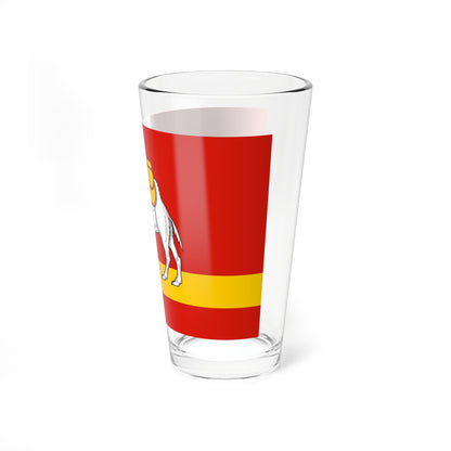 Flag of Chelyabinsk Oblast (Russia) Pint Glass 16oz
