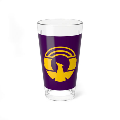 Flag of Hidaka Hokkaido 1955-2006 (Japan) Pint Glass 16oz