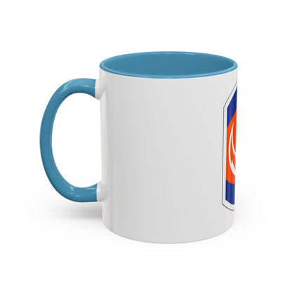 228 Signal Brigade (U.S. Army) Accent Coffee Mug