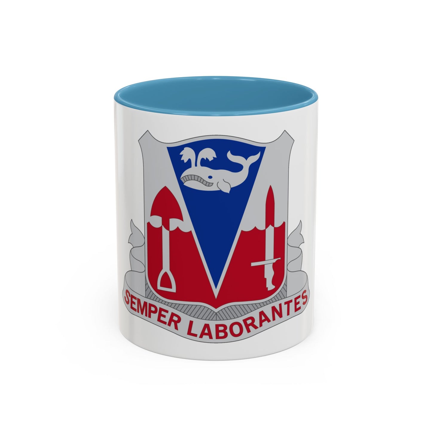 579 Engineer Battalion (U.S. Army) Accent Coffee Mug