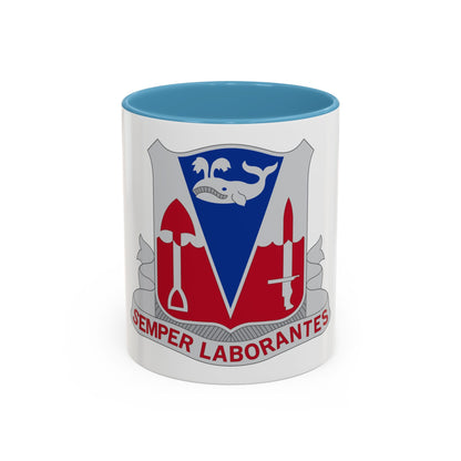 579 Engineer Battalion (U.S. Army) Accent Coffee Mug