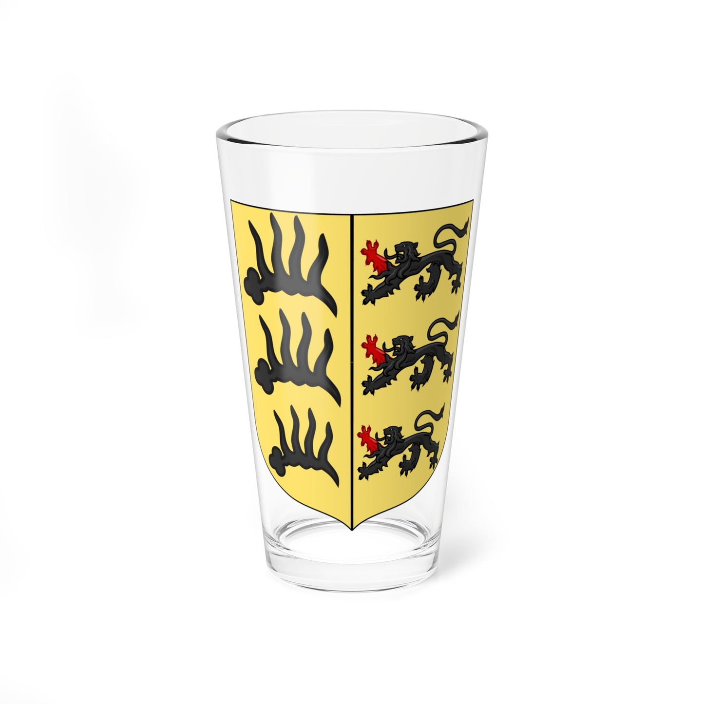 Coat of Arms of Wurtemberg-Urach (Germany) (Coat of Arms) Pint Glass 16oz