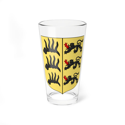 Coat of Arms of Wurtemberg-Urach (Germany) (Coat of Arms) Pint Glass 16oz
