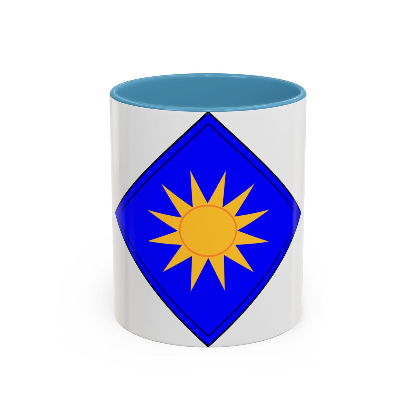 40th Infantry Division CSIB (U.S. Army) Accent Coffee Mug