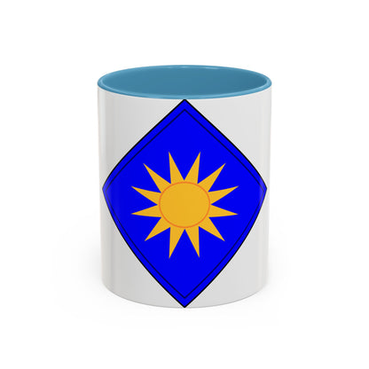 40th Infantry Division CSIB (U.S. Army) Accent Coffee Mug