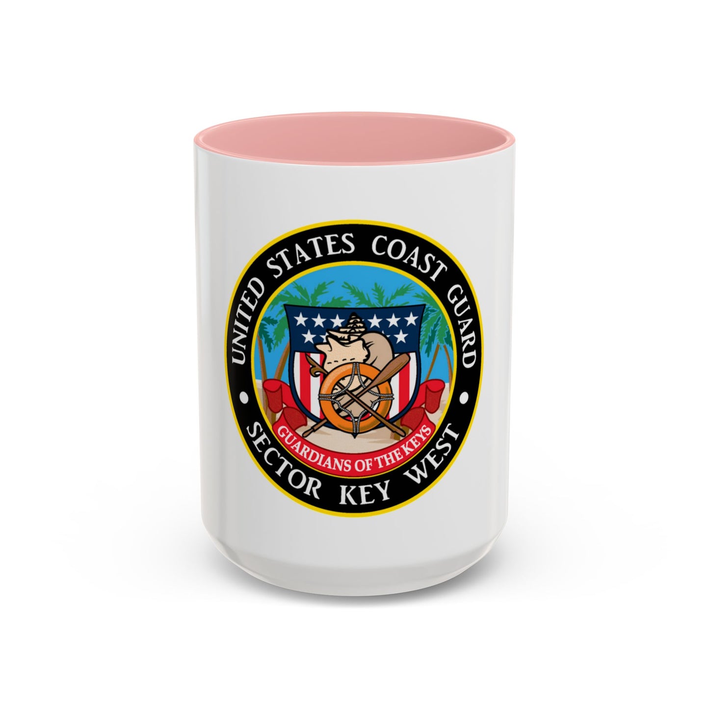 USCG Sector Key West (U.S. Coast Guard) Accent Coffee Mug