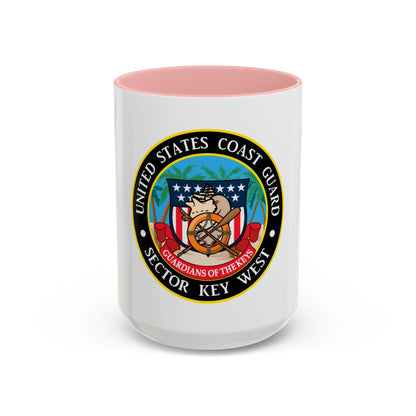 USCG Sector Key West (U.S. Coast Guard) Accent Coffee Mug
