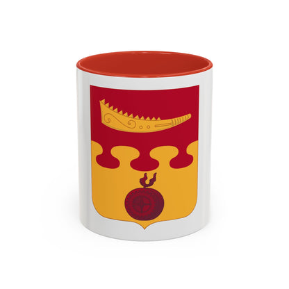 675th Airborne Field Artillery Battalion v2 (U.S. Army) Accent Coffee Mug